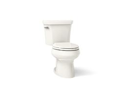 Kohler Wellworth Two-piece elongated toilet, 1.28 gpf - Biscuit - image 1