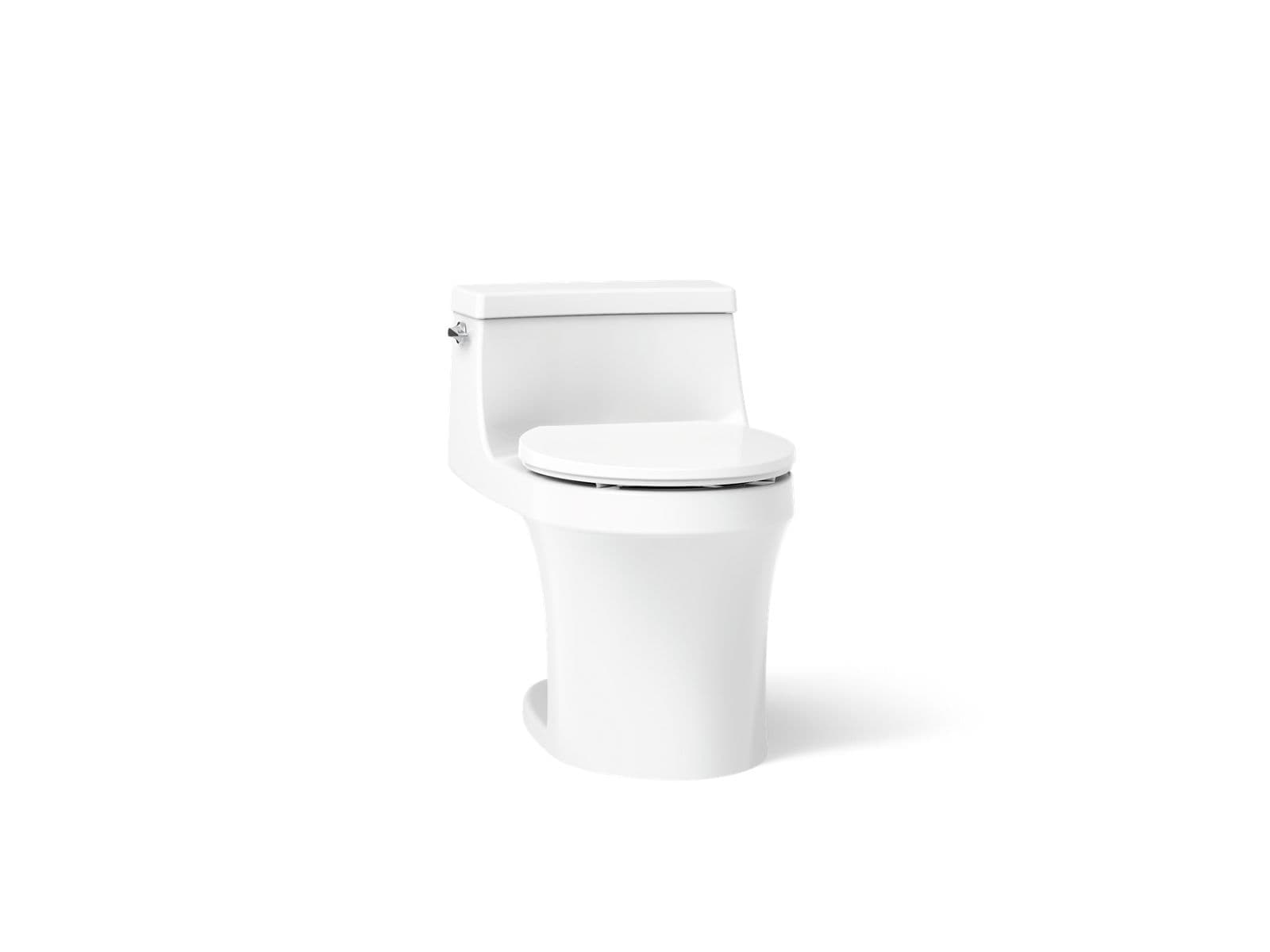 Kohler San Souci One-piece round-front toilet, 1.28 gpf - White by Kohler