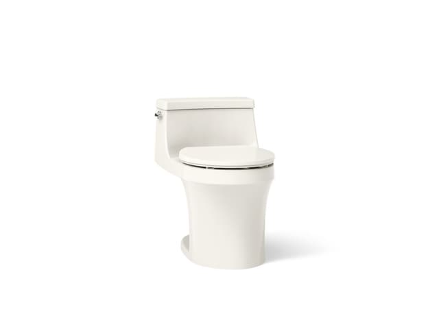 Kohler San Souci One-piece round-front toilet, 1.28 gpf - Biscuit