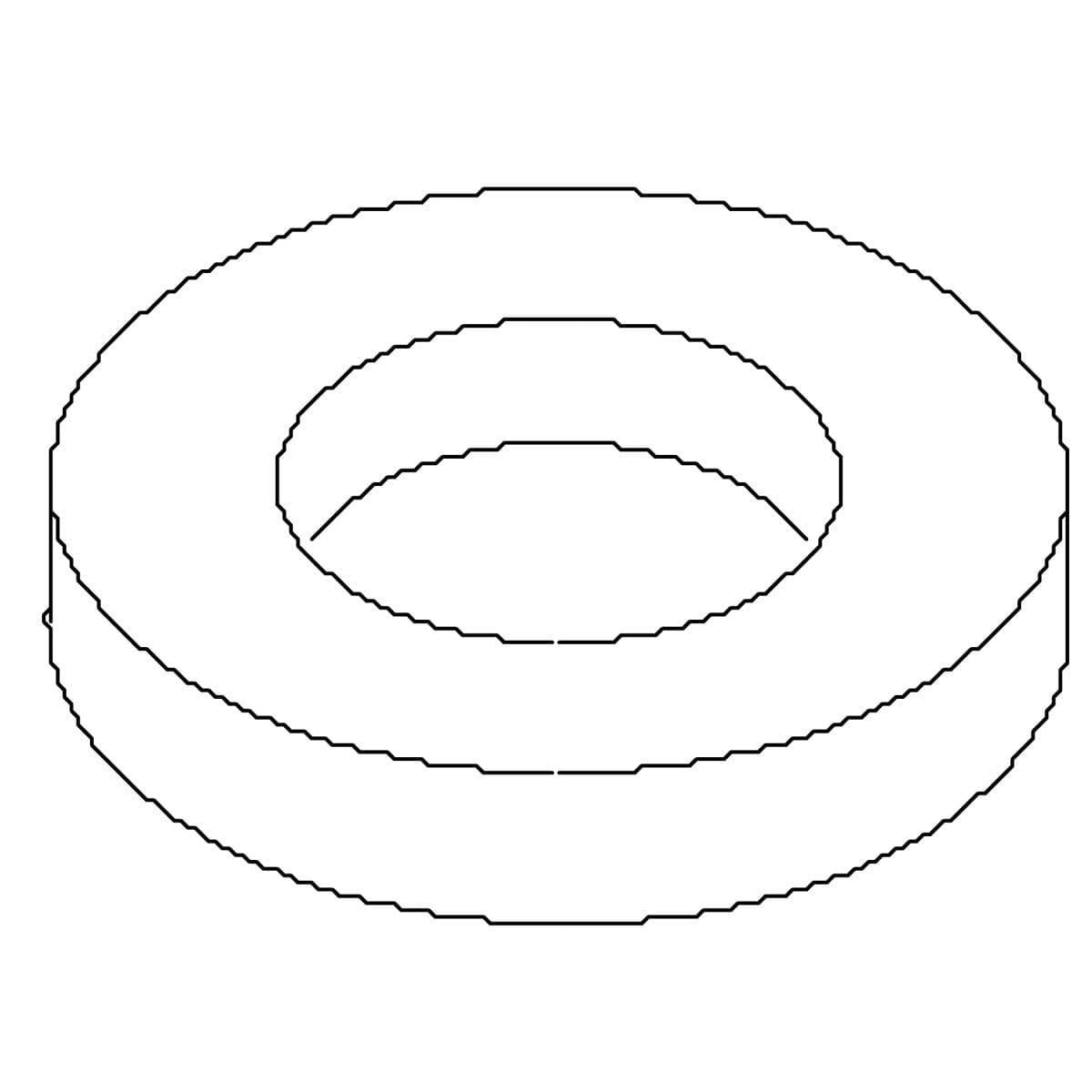 Kohler Genuine Parts Washer, .635 ID X .875 OD by Kohler Genuine Parts