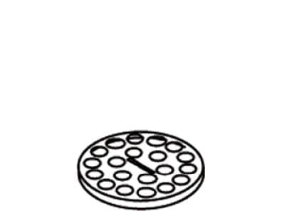 Kohler Genuine Parts Plate - Polished Stainless by Kohler Genuine Parts