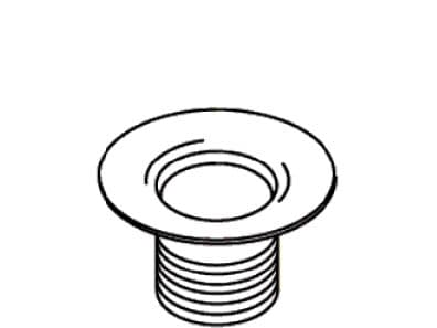 Kohler Genuine Parts Body, Strainer - Polished Chrome by Kohler Genuine Parts