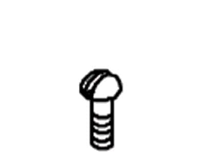 Kohler Genuine Parts Screw, 8-32NC-2A X .625 - Rough Plate by Kohler Genuine Parts