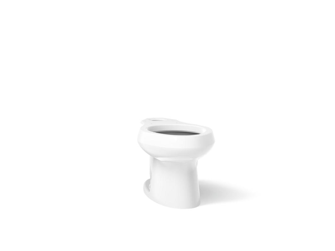 Kohler Wellworth Elongated toilet bowl - White by Kohler