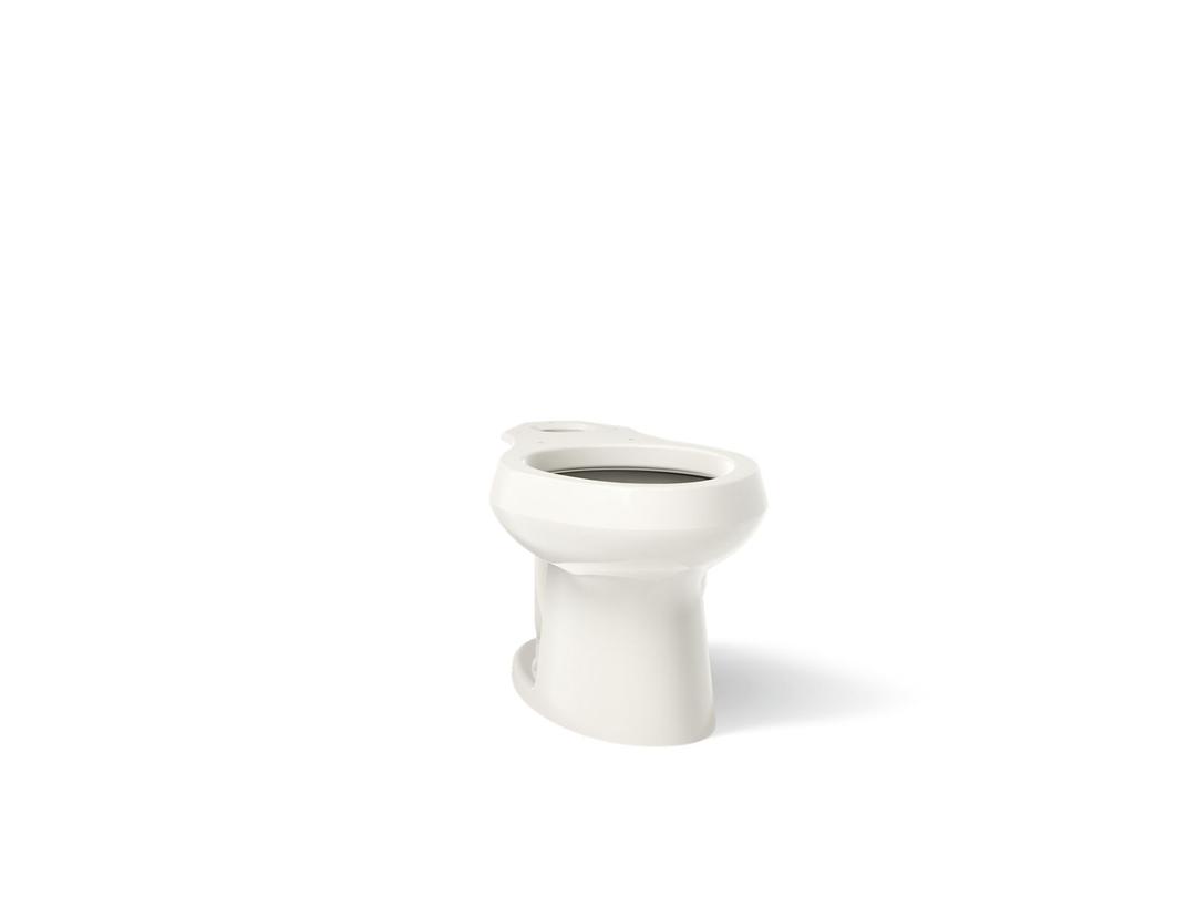 Kohler Wellworth Elongated toilet bowl - Biscuit by Kohler