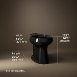 Highline Elongated toilet bowl - image 3