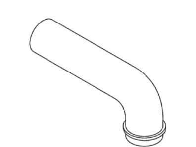 Kohler Genuine Parts Tube, 1 1/4 X 12 - Polished Chrome by Kohler Genuine Parts