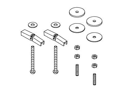 Kohler Genuine Parts Hardware Assy, PAIR by Kohler Genuine Parts