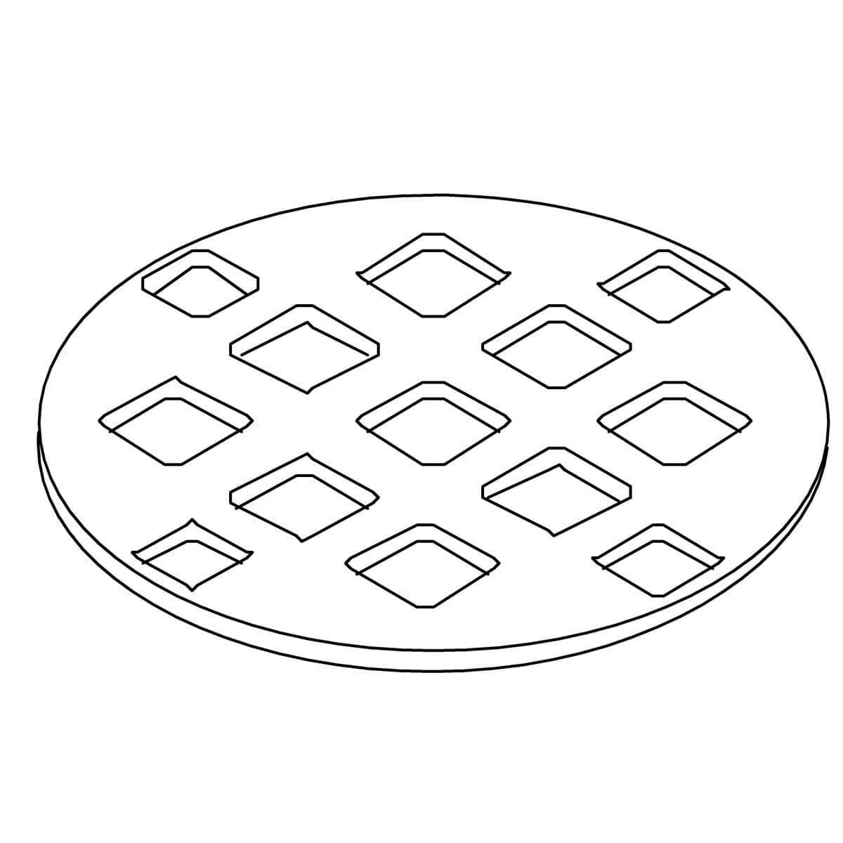 Kohler Genuine Parts Strainer Plate - Vibrant Brushed Moderne Brass by Kohler Genuine Parts