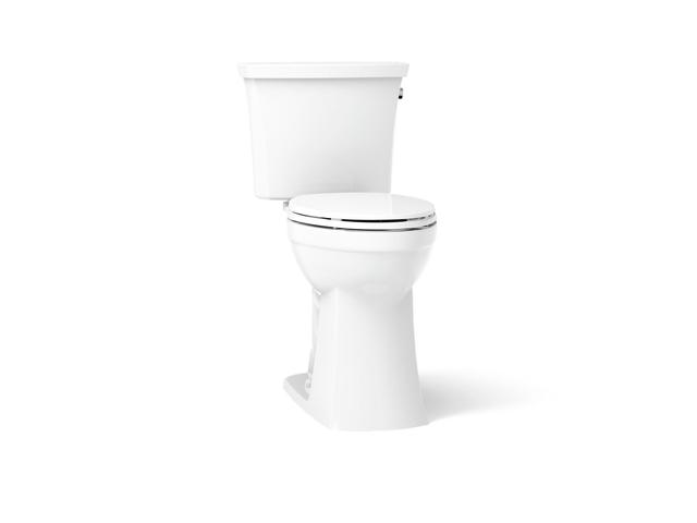 Kelston Tall two-piece elongated toilet, 1.28 gpf