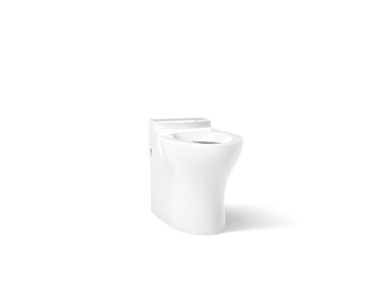 Kohler Persuade Elongated toilet bowl with skirted trapway - White by Kohler