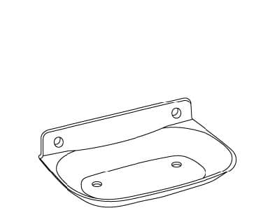 Kohler Genuine Parts DISH - Bright Chrome by Kohler Genuine Parts