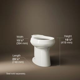 Highline Elongated toilet bowl - image 2