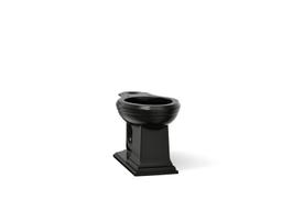 Kohler | Memoirs | Floor Mount Toilet Bowl - Black - image 1