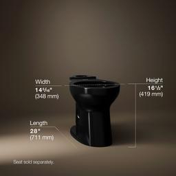 Elongated toilet bowl - image 3