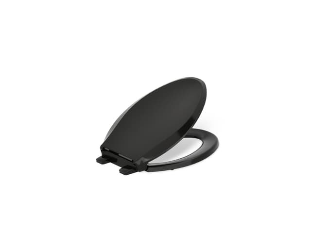 Kohler Cachet ReadyLatch Quiet-CloseE elongated toilet seat - Black