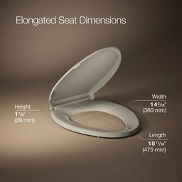 Cachet ReadyLatch Quiet-CloseE elongated toilet seat - image 3