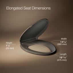 Cachet ReadyLatch Quiet-CloseE elongated toilet seat - image 3