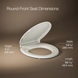 Cachet ReadyLatch Quiet-CloseE round-front toilet seat - image 3