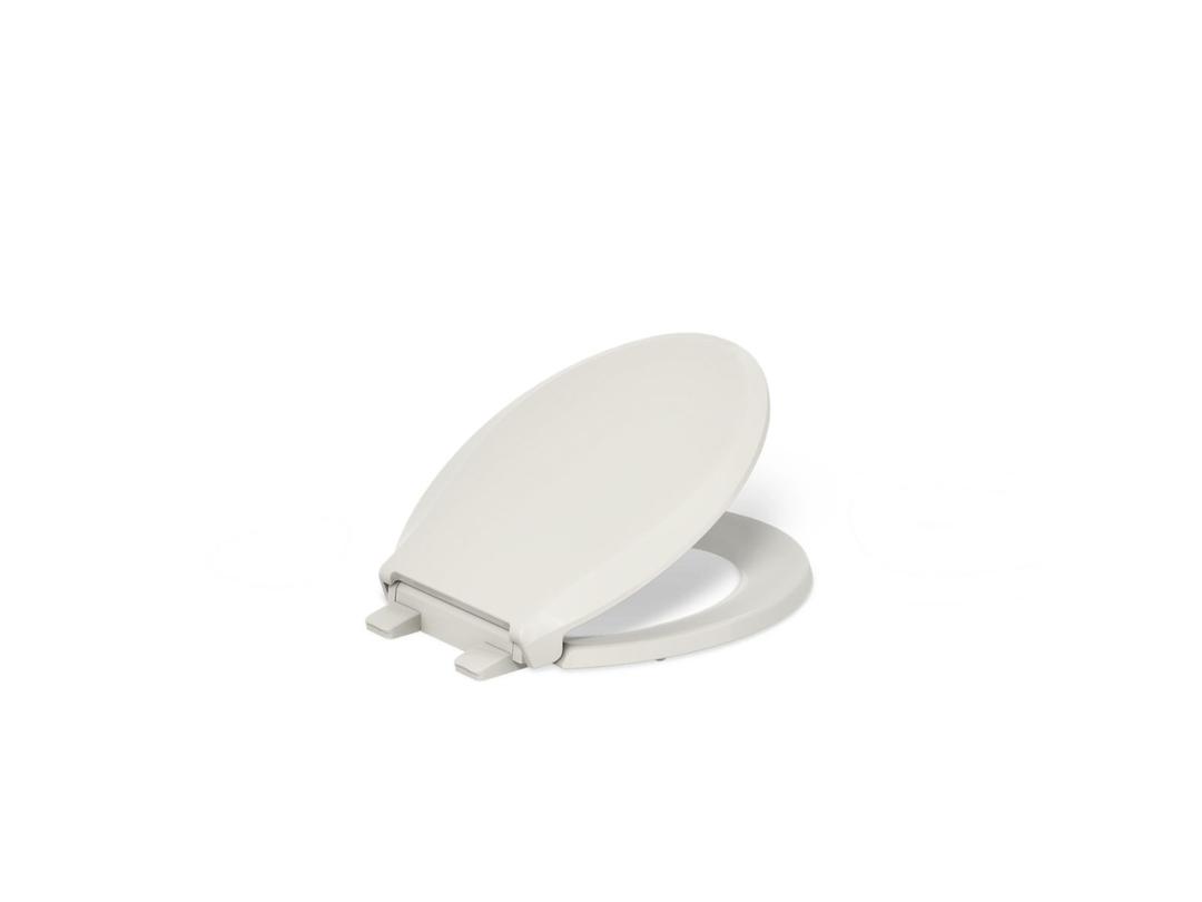 Cachet ReadyLatch Quiet-CloseE round-front toilet seat by Kohler