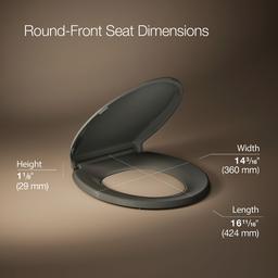 Cachet ReadyLatch Quiet-CloseE round-front toilet seat - image 3