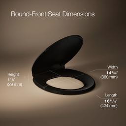 Cachet ReadyLatch Quiet-CloseE round-front toilet seat - image 3