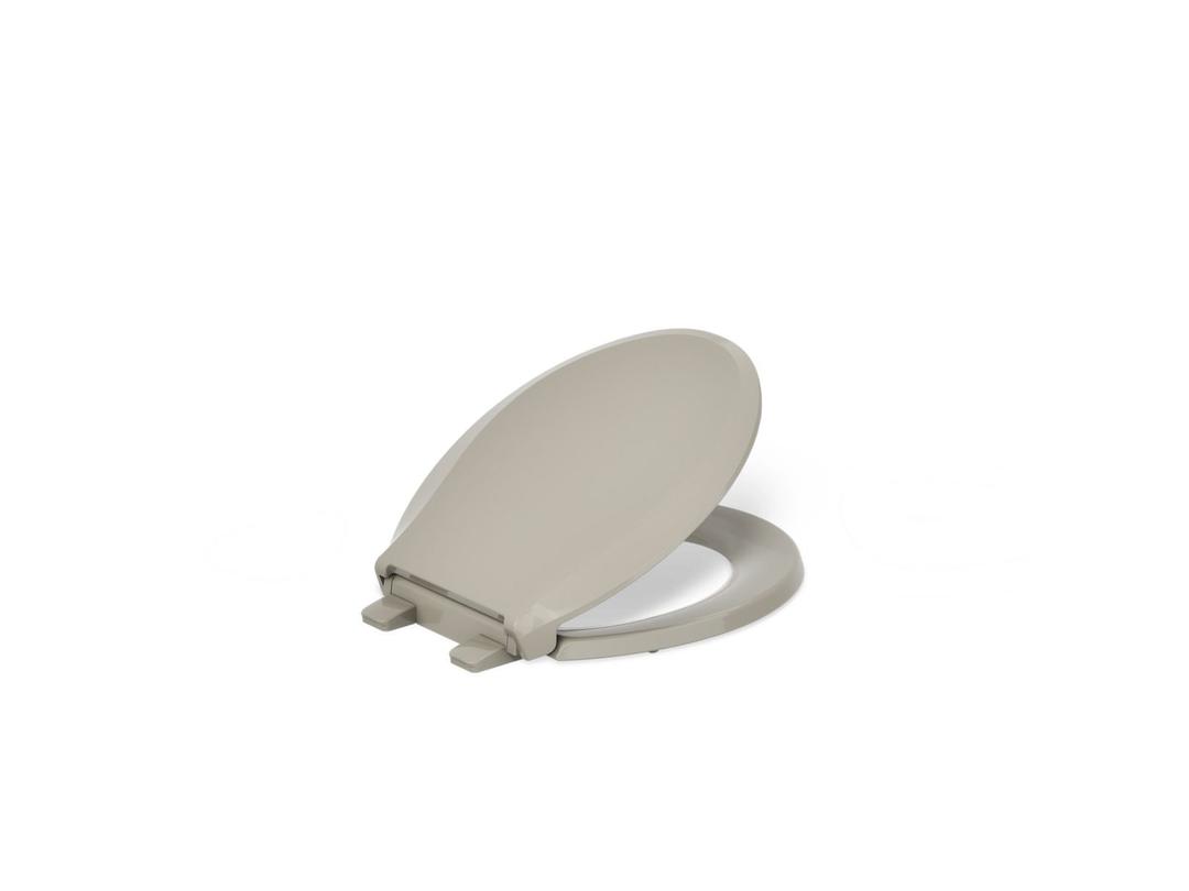 Cachet ReadyLatch Quiet-CloseE round-front toilet seat by Kohler