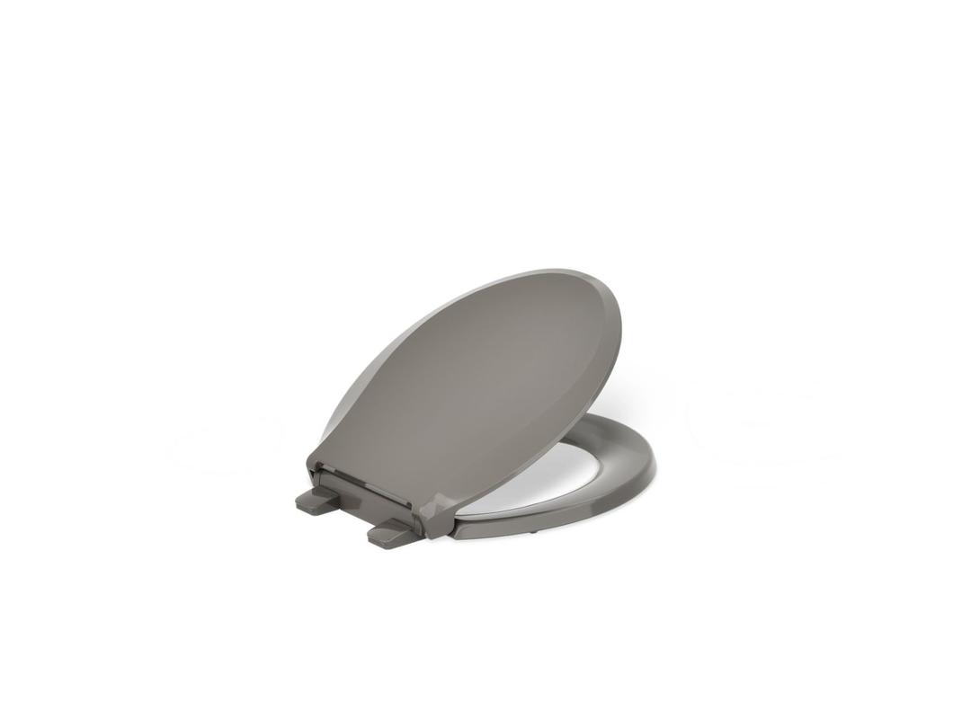 Cachet ReadyLatch Quiet-CloseE round-front toilet seat by Kohler