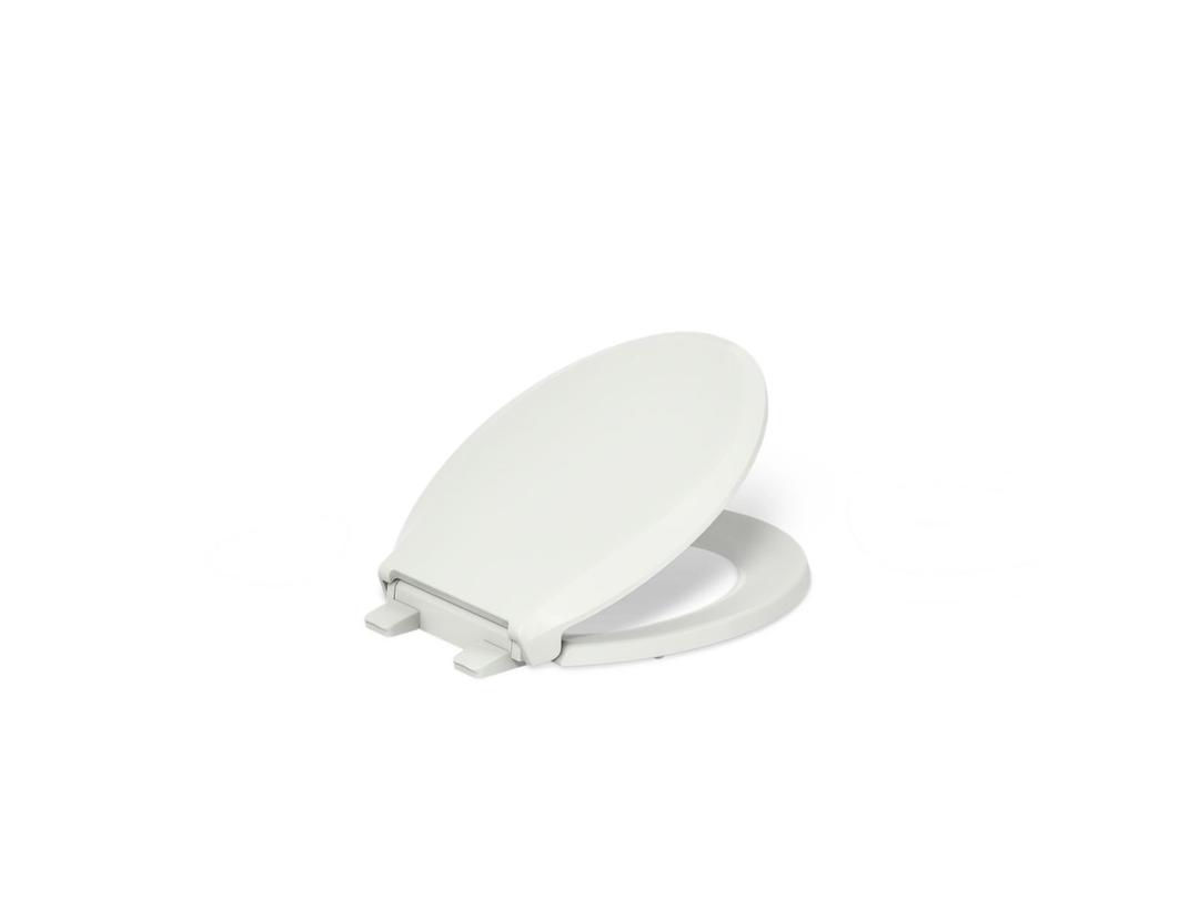 Cachet ReadyLatch Quiet-CloseE round-front toilet seat by Kohler
