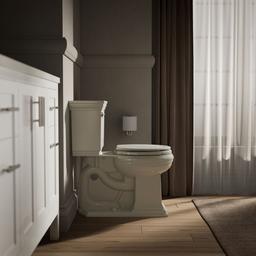 Kohler Stonewood Round-front toilet seat - Almond - image 4