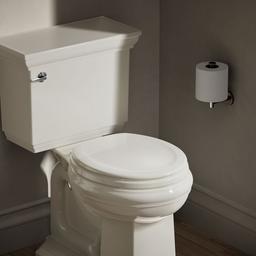 Kohler Stonewood Round-front toilet seat - Biscuit - image 2