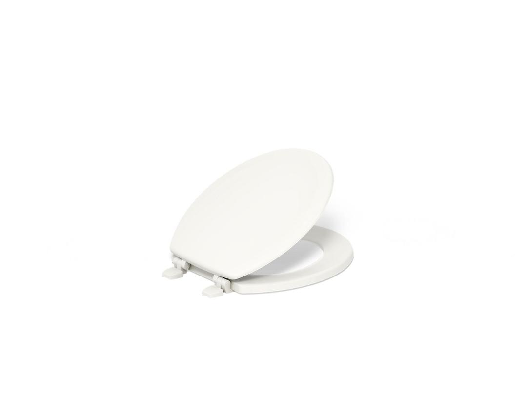 Kohler Stonewood Round-front toilet seat - Biscuit by Kohler