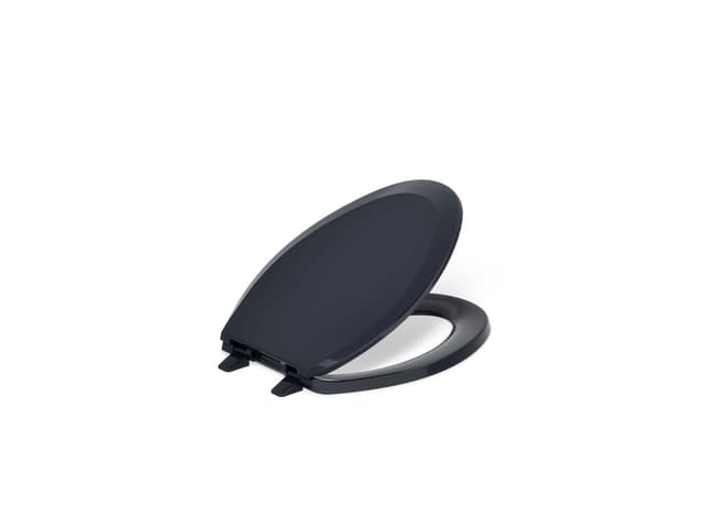 Kohler LustraE Quick-ReleaseE elongated toilet seat - Navy