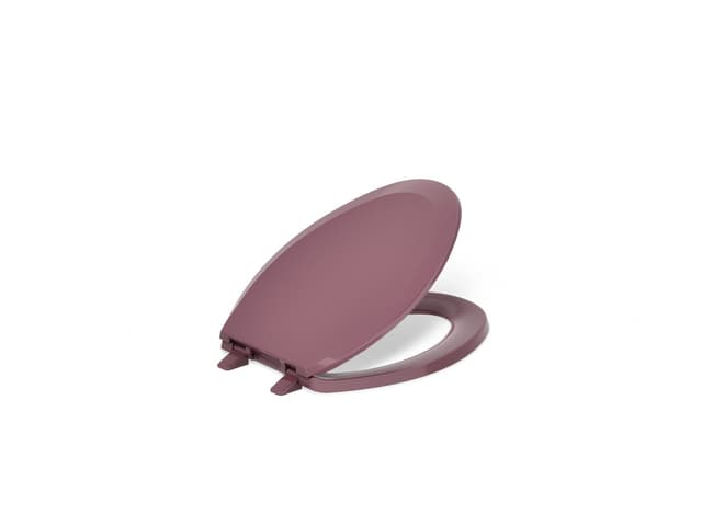 Kohler LustraE Quick-ReleaseE elongated toilet seat - Raspberry Puree