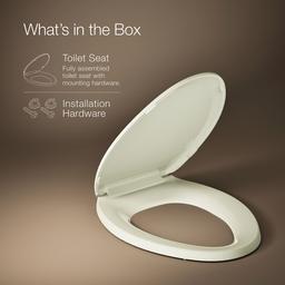 LustraE Quick-ReleaseE elongated toilet seat - image 6