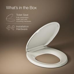 LustraE Quick-ReleaseE round-front toilet seat - image 6