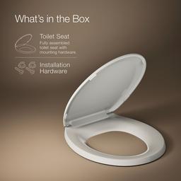 LustraE Quick-ReleaseE round-front toilet seat - image 6