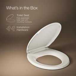 LustraE Quick-ReleaseE round-front toilet seat - image 6