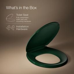 LustraE Quick-ReleaseE round-front toilet seat - image 6