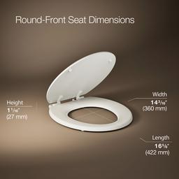 Ridgewood Round-front toilet seat - image 3