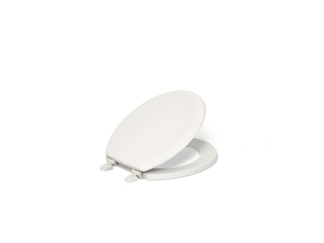 Kohler Ridgewood Round-front toilet seat - Biscuit