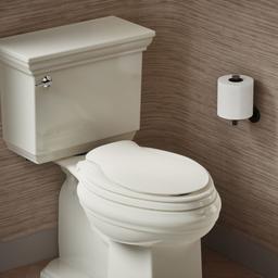 Kohler Transitions ReadyLatch Quiet-CloseE elongated toilet seat - Biscuit - image 2