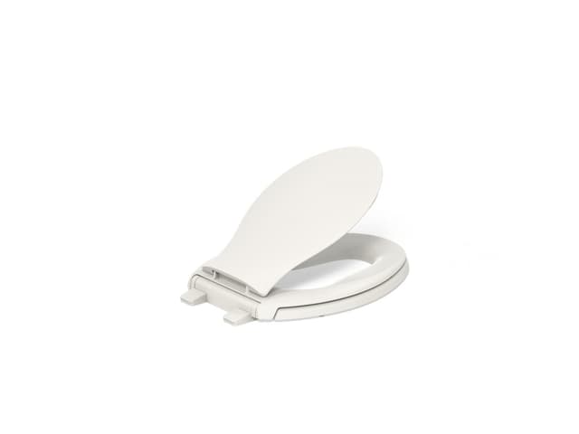 Kohler Transitions ReadyLatch Quiet-CloseE elongated toilet seat - Biscuit