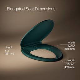 GlenburyE ReadyLatch Quiet-CloseE elongated toilet seat - image 3