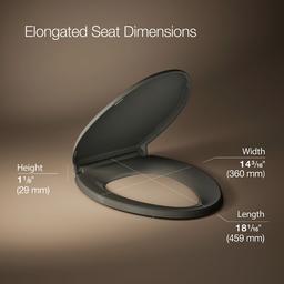 GlenburyE ReadyLatch Quiet-CloseE elongated toilet seat - image 3