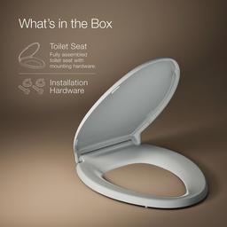 GlenburyE ReadyLatch Quiet-CloseE elongated toilet seat - image 6