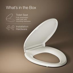 GlenburyE ReadyLatch Quiet-CloseE elongated toilet seat - image 6