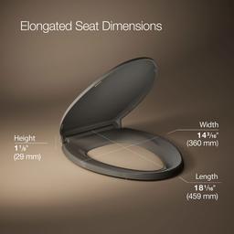 GlenburyE ReadyLatch Quiet-CloseE elongated toilet seat - image 3