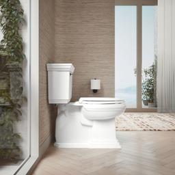 Kohler Rutledge ReadyLatch Quiet-CloseE elongated toilet seat - White - image 4