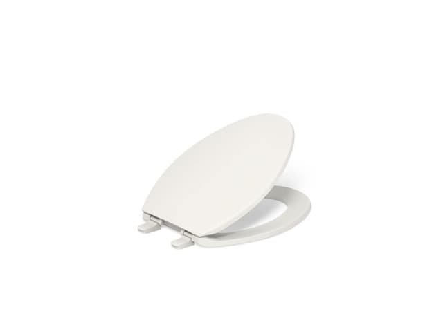 Kohler BreviaE Quick-ReleaseE elongated toilet seat - Biscuit